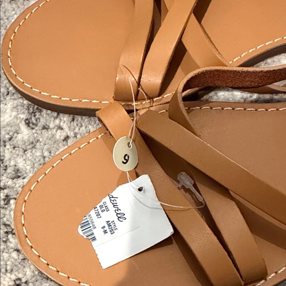 Madewell Tan Leather Sandals - Picture 3 of 3